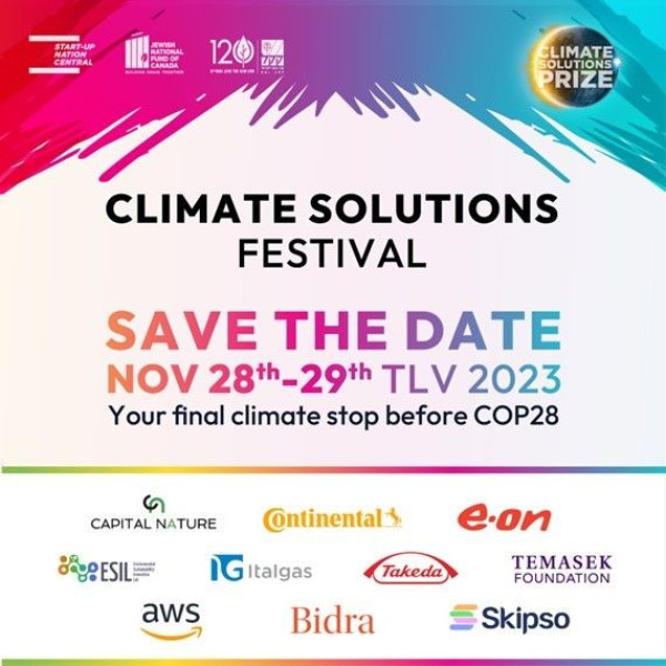 Speaking engagement opportunity at the Climate Solutions Festival